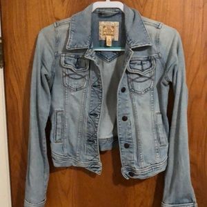 Ladies Abercrombie & Fitch denim/jean jacket (medium)